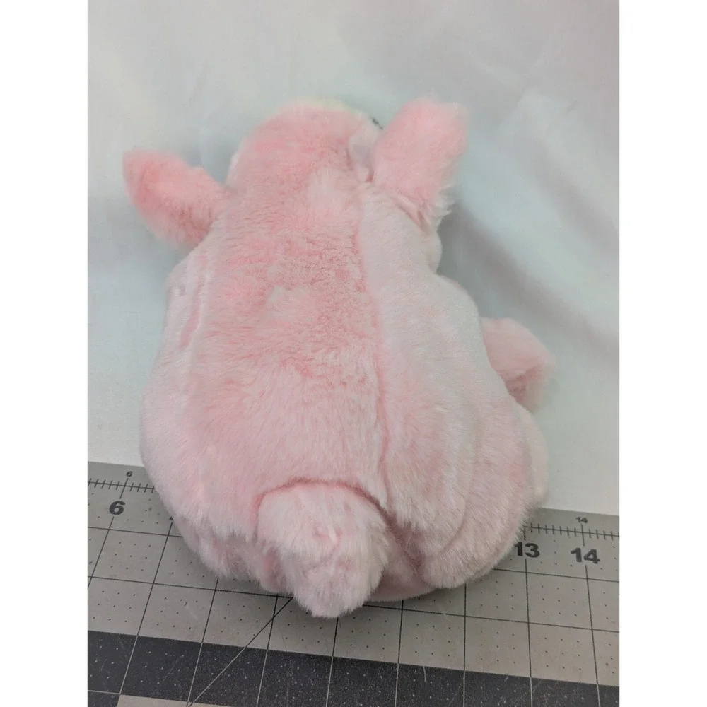 Pink Pig Bean Plush 7 Inch‎ Blue Eyes Stuffed Animal Toy